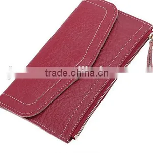 OEM Ladies Thin Wallet Leather Woman Custom Wholesale Cheap Wallet thumbnail-2