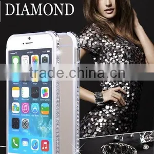 2015 Most Fashion Crown Diamond Bling Bumpers For Iphone 6 6plus,Crown Jewelry Bling Bumper Case For Iphone 6 ,Diamond Bumpers thumbnail-2