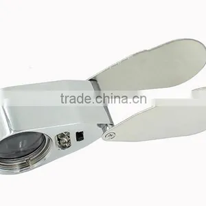 High Quality 40x Foldable Jewellery Illuminating Magnifier thumbnail-4