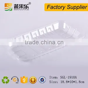 Disposable Plastic Fruit Vegetable Tray for Supermarket thumbnail-5