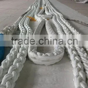 8 Strand White Color Nylon/polyamide Mooring Rope thumbnail-2