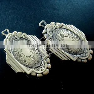 38x56mm Vintage Style Flower Engraved Antiqued Bronze Brass Big Unique Photo Locket Pendant Charm DIY Supplies 1191030 thumbnail-1