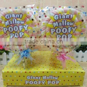 70g Long Twisted Marshmallow Lollipop Cotton Candy thumbnail-4