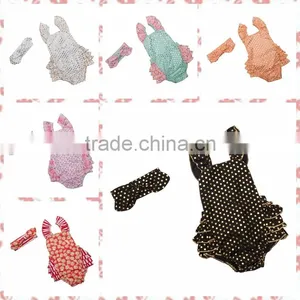 Hottest Sale Later Fashion Baby Clothes Seasld Bella Romper-Adjustable! Baby Sequin Cold Dot Rompers, Beach Romper thumbnail-1