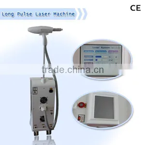 Pigmented Lesions Treatment 2016 CE Nd Yag Telangiectasis Treatment L;aser Long Pulse Painfree Laser Hair Removal Machine thumbnail-2