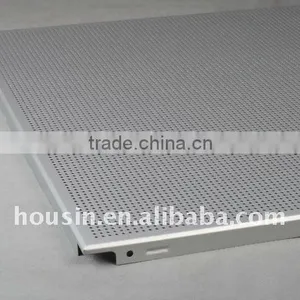 Perforate and Sound-absorbing Aluminum Ceiling Tiles thumbnail-1
