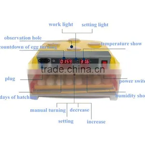 Good Price Automatic Incubator Hatcher 56 Eggs Incubator for Sale WQ-56 thumbnail-2