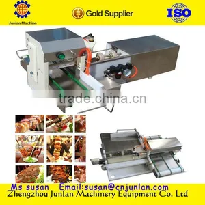 Stainless Steel Kebab Skewers Automatic Meat Skewer Machine 0086-18637188608 thumbnail-1