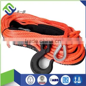 40m Uhmwpe Braid Winch Rope 12 Weave Off-road Synthetic Rope thumbnail-1
