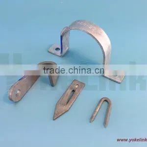 2 Hole Mounting Cable Guard Strap for Riser Pole Hardware thumbnail-3