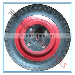 High Grip Ability Pattern Solid Rubber Wheel 14x2.50 thumbnail-2