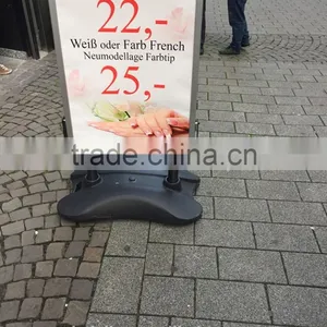 Good Quality and Beautiful Outdoor Poster Stand With Water Tank thumbnail-6