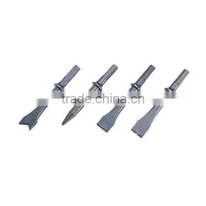 5-pc Air Chisel Set, Long (hex) From High Professional Manufacturer thumbnail-2
