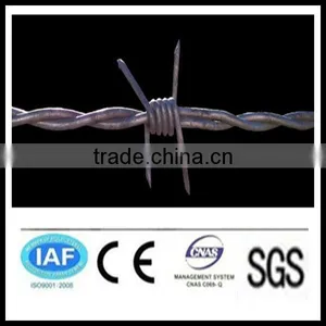 Wholesale China CE&ISO Certificated Twist Barbed Wire(pro Manufacturer) thumbnail-1