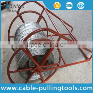 Conductors Stringing Anti Twist Wire Rope 9mm Galvanized Braided for Power Line 6 Squares thumbnail-4