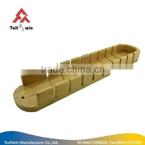High Quality Bamboo Bread Knife With Bread Board Set thumbnail-2