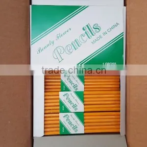 Custom Wholesale Cheap Pencils Eraser Wooden Standard Pencils thumbnail-6