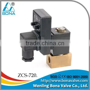 BONA Valve ZCS-720 Air Compressor Auto Bleed Brass Solenoid Valve thumbnail-1
