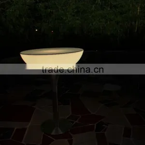 PE Plastic Remote Control LED Bar Tables/color Changing LED Cocktail Tables/illuminated LED Light up Table thumbnail-4