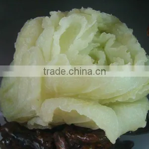Hand Carved White Marble Cabbage thumbnail-1