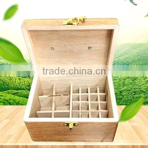 Customize Upscale Square Bamboo Ornaments Storage Box, Crafts Storage Package Boxes thumbnail-1