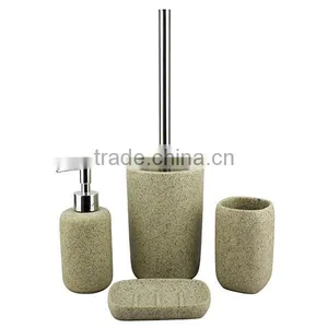 Funny Cheap Hot Sale High Quality Sandstone Bathroom Accessory Sets thumbnail-2