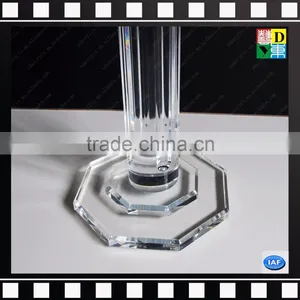 Luxury European Clear Acrylic Entrance Table Console Small Table thumbnail-4