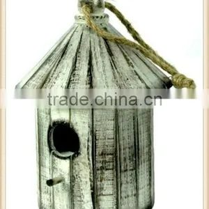 Wooden Printed Bird House thumbnail-1