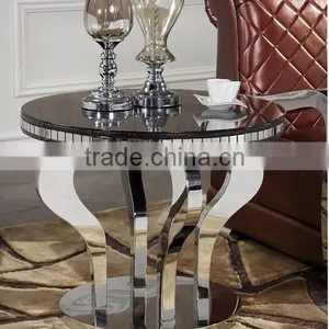 Glass Top Side Table thumbnail-2