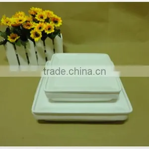 Hot Sale Daily Use Porcelain With Lid Ceramic Bakeware thumbnail-4