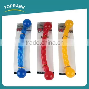 Cheap Wholesale Custom Color Lucky Long Style Soft Chew TPR Dog Toys thumbnail-1
