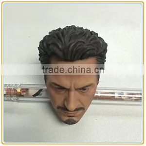1 6 Ironman 3 Movie Character Robert Downey Jr.head Sculpture thumbnail-3