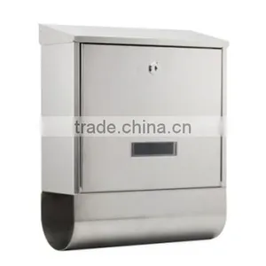 Wall Mounted Stainless Steel Mail Box thumbnail-1