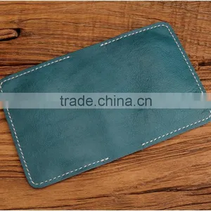 Bifold Cowhide Leather Men Credit Card Holder With Multiple Card Slots thumbnail-4