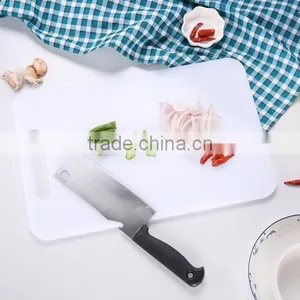 White Thick Plastic Chopping Board Fruit Chopping Block Wholesale Cutting Board Kitchen thumbnail-2