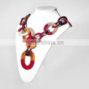 Horn Necklace Made of Natural Buffalo Horn in Vietnam thumbnail-1