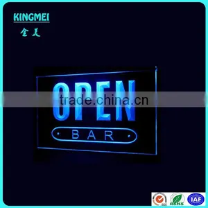 Custom Single Side Acrylic Led Open Sign Light for Bar,Led Display thumbnail-1