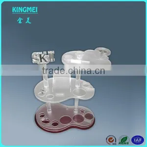 Wholesale Custom High Quality Retail Store 2 Tier Acrylic Stair Step Display,wallet Display,acrylic Wallet Display Hold thumbnail-5