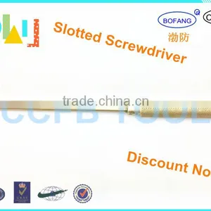 Non-Sparking Aluminum Bronze Slotted Screwdriver,Explosion-proof Al-Br Screwdriver thumbnail-1