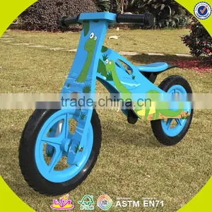 Оптовая продажа модных деревянных балансировочных велосипедов для мальчиков 2017 года W16C172 thumbnail-6