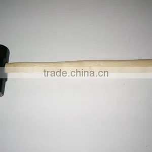 2lB Forged Sledge Hammer With Wooden Handle thumbnail-1