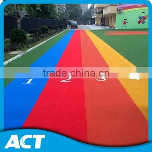 30mm Interlocking Artificial Grass Tile Cushion Surface thumbnail-2