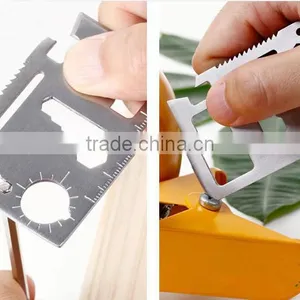 2016 New Fishing Outdoor Knife Credit Card Leather Packing Small and Special Useful thumbnail-4