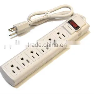 S20684 UL Listed 6 Outlet Power Strip With Surge Protector thumbnail-1