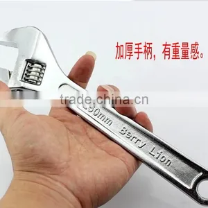 BERRYLION Drop Forged 10'' Adjustable Wrench With Scale With High Quality thumbnail-5