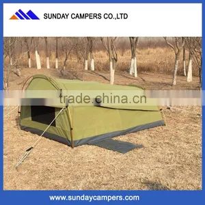 Good Quality Top-rated Model Camping Canvas Swag Tent Made in China thumbnail-1