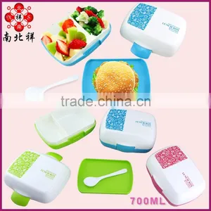 600ML Square Bento Lunch Box thumbnail-1