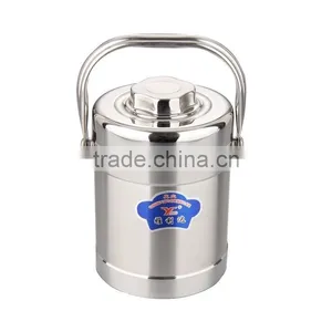 Guangzhou Manufacture Supplier OEM Insulated Ice Bucket Stainless Steel Ice Bucket With Lid thumbnail-4
