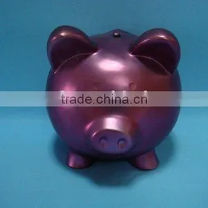 Ceramic Electroplate Money Box thumbnail-1