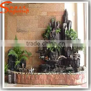Hot Sale Stylized All Kinds of Garden Wall Fountain Indoor Artificial Waterfall Fountain thumbnail-5